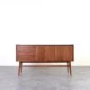 Pamono Mid-Century Polish Walnut Sideboard, 1960s Clearance