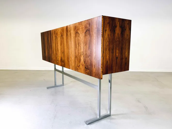 Pamono Mid-Century Rosewood Sideboard by Georg Satink Wk Möbel, 1960s New