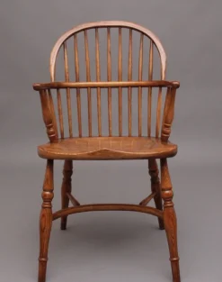 Pamono Mid-Century Stick Back Windsor Armchairs, 1960s, Set of 6 Sale