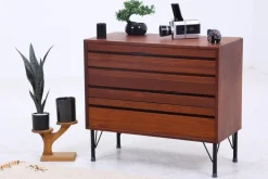 Pamono Mid-Century Teak Chest of Drawers by Poul Cadovius, 1960s Hot