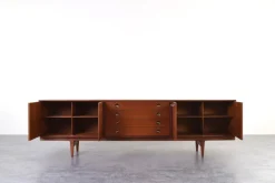 Pamono Mid-Century Teak Sideboard by Rolf Rastad & Adolf Relling for Gustav Bahus, 1960s Hot