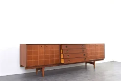 Pamono Mid-Century Teak Sideboard by Rolf Rastad & Adolf Relling for Gustav Bahus, 1960s Hot