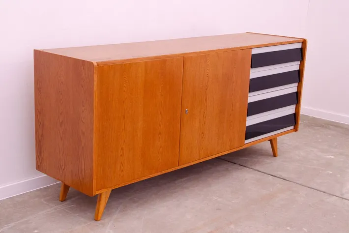 Pamono Mid-Century U-460 Sideboard by Jiří Jiroutek for Interior Prague, Czechoslovakia, 1960s Sale
