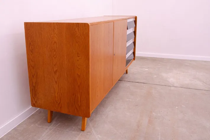 Pamono Mid-Century U-460 Sideboard by Jiří Jiroutek for Interior Prague, Czechoslovakia, 1960s Sale