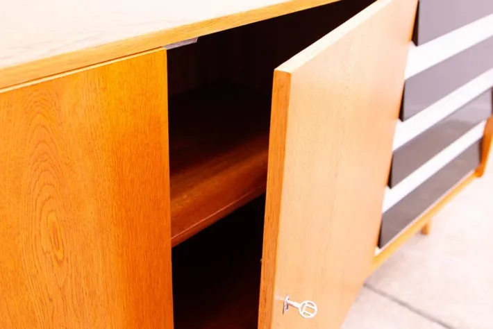 Pamono Mid-Century U-460 Sideboard by Jiří Jiroutek for Interior Prague, Czechoslovakia, 1960s Sale