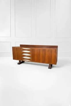 Pamono Mid-Century Wooden Sideboard in the style of Arne Vodder, 1960s Clearance