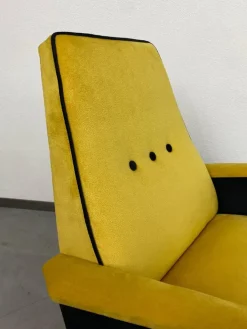 Pamono Mid-Century Yellow Armchairs, 1950s, Set of 2 Discount