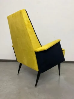 Pamono Mid-Century Yellow Armchairs, 1950s, Set of 2 Discount