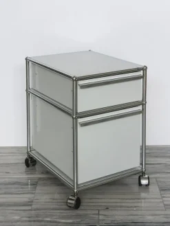 Pamono Mobile Pedestal with Drawers by Fritz Haller & Paul Schärer for USM Haller, 1980 Hot