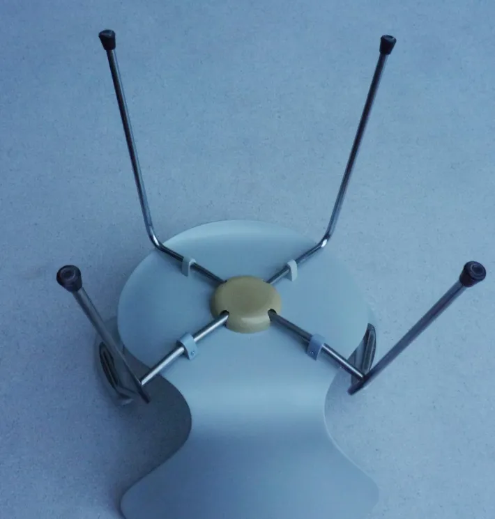 Pamono Mod. 3207 Chair by Arne Jacobsen for Fritz Hansen, 1973