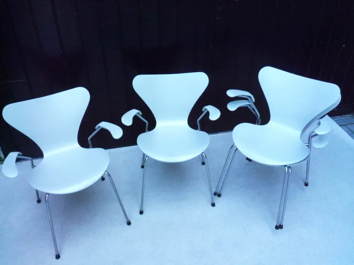 Pamono Mod. 3207 Chair by Arne Jacobsen for Fritz Hansen, 1973