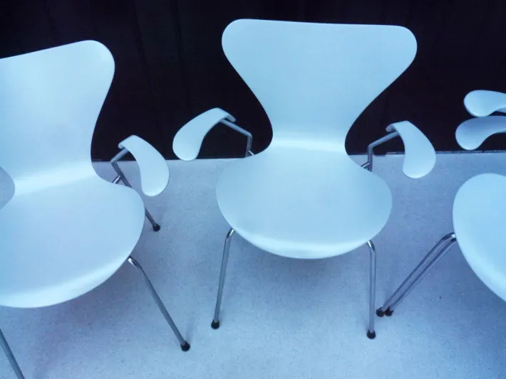 Pamono Mod. 3207 Chair by Arne Jacobsen for Fritz Hansen, 1973