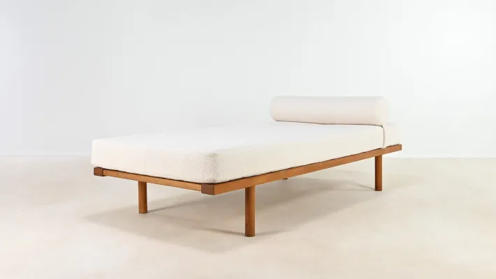 Pamono Model 190 Daybed by Børge Mogensen for Fredericia, Denmark, 1950s Hot