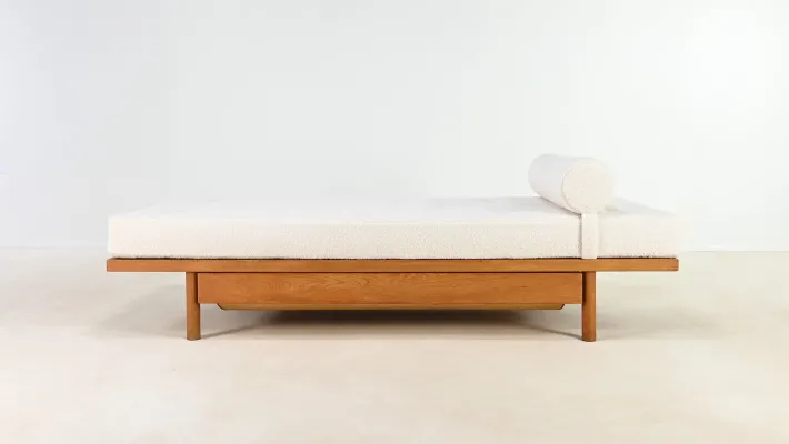 Pamono Model 190 Daybed by Børge Mogensen for Fredericia, Denmark, 1950s Hot