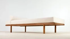 Pamono Model 190 Daybed by Børge Mogensen for Fredericia, Denmark, 1950s Hot