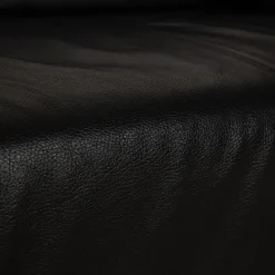 Pamono Model 318 Linea 3-Seater Sofa in Black Leather from Rolf Benz Discount