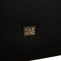 Pamono Model 318 Linea 3-Seater Sofa in Black Leather from Rolf Benz Discount