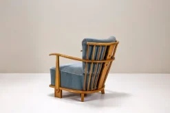 Pamono Model 1590 Lounge Chair by Fritz Hansen, Denmark, 1940s Discount