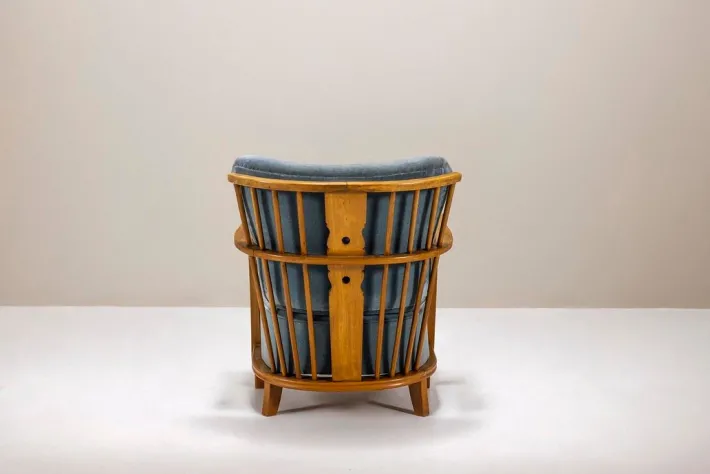 Pamono Model 1590 Lounge Chair by Fritz Hansen, Denmark, 1940s Discount