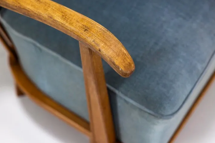 Pamono Model 1590 Lounge Chair by Fritz Hansen, Denmark, 1940s Discount