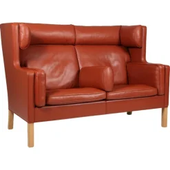 Pamono Model 2292 2-Seater Sofa attributed to Børge Mogensen for Fredericia Discount