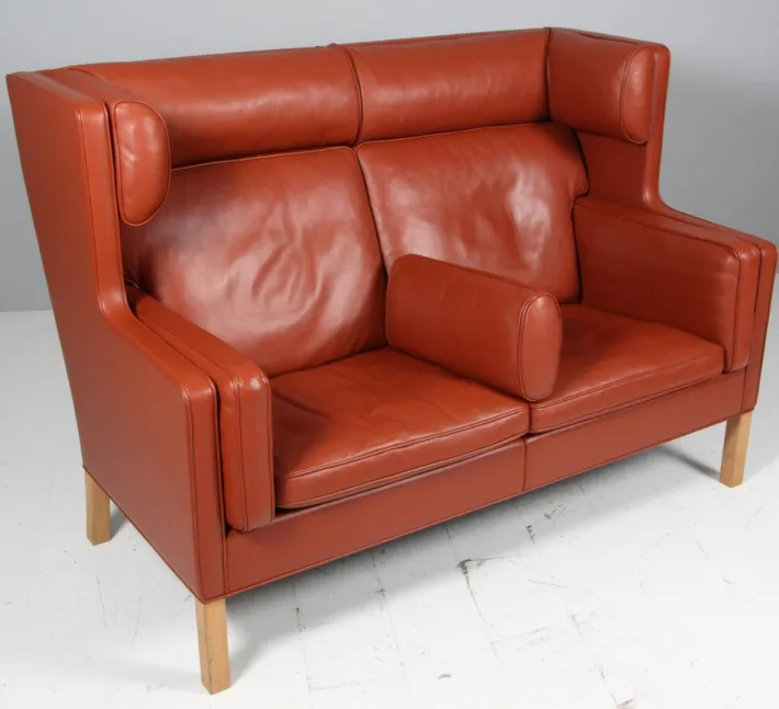 Pamono Model 2292 2-Seater Sofa attributed to Børge Mogensen for Fredericia Discount