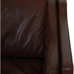 Pamono Model 2212 2-Seater Sofa in Brown Leather by Børge Mogensen, 1990s Sale