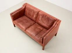 Pamono Model 2212 Sofa by Borge Mogensen for Fredericia, Denmark, 1962 Clearance