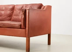 Pamono Model 2212 Sofa by Borge Mogensen for Fredericia, Denmark, 1962 Clearance