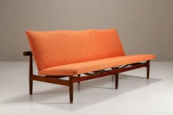 Pamono Model 137 Sofa by Finn Juhl for France & Søn, Denmark, 1950s