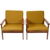 Pamono Model Capella Lounge Chairs in Teak by Illum Wikkelsø for N. Eilersen, 1960s, Set of 2 Sale