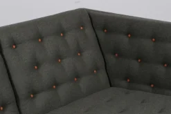 Pamono Model EJ315 2-Seater Sofa in Wool, Cherrywood and Leather by Erik Jørgensen, 2000s Clearance