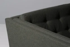 Pamono Model EJ315 2-Seater Sofa in Wool, Cherrywood and Leather by Erik Jørgensen, 2000s Clearance