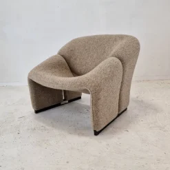 Pamono Model F580 Groovy Chair by Pierre Paulin for Artifort, 1966