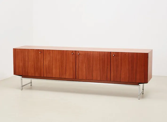 Pamono Model VDJ-245 Rosewood Sideboard by Kurt Gunther and Horst Brechmann for Fristho Netherlands, 1960s