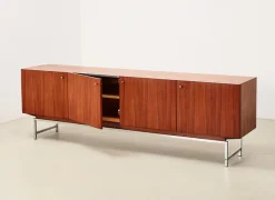 Pamono Model VDJ-245 Rosewood Sideboard by Kurt Gunther and Horst Brechmann for Fristho Netherlands, 1960s