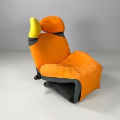 Pamono Modern Italian Armchair or Chaise Longue Wink Toshiyuki Kita for Cassina, 1980s attributed to Toshiyuki Kita Clearance