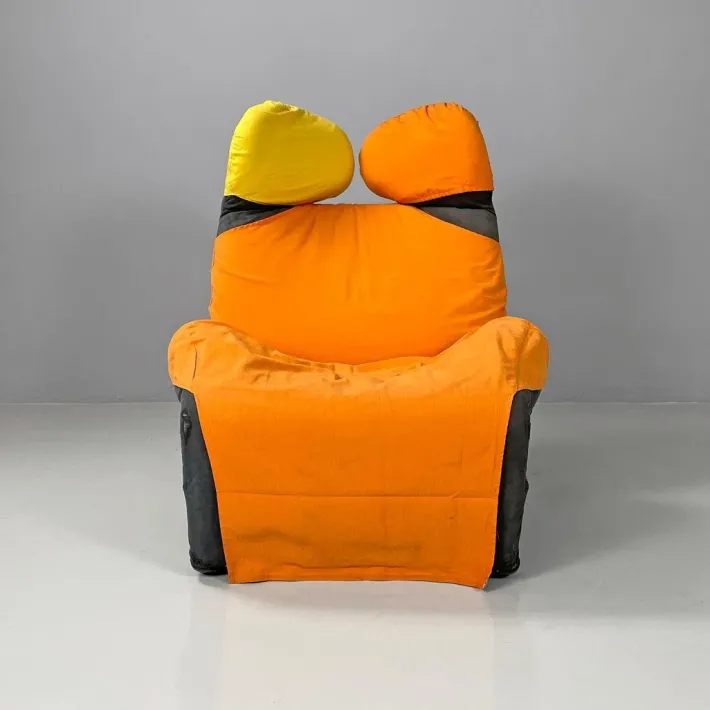 Pamono Modern Italian Armchair or Chaise Longue Wink Toshiyuki Kita for Cassina, 1980s attributed to Toshiyuki Kita Clearance