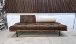 Pamono Modern Tubular Steel and Wood Daybed, 1960s Sale