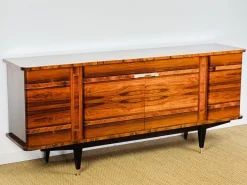 Pamono Modernist French Rosewood Sideboard by André Arbus, 1950s