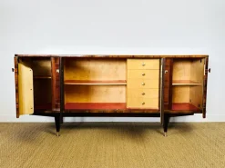 Pamono Modernist French Rosewood Sideboard by André Arbus, 1950s
