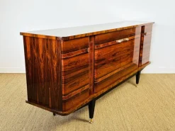 Pamono Modernist French Rosewood Sideboard by André Arbus, 1950s