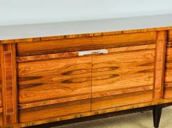 Pamono Modernist French Rosewood Sideboard by André Arbus, 1950s