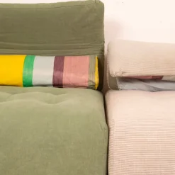 Pamono Modular Immobile Journey Sofa Modules from Studio Roche Bobois X Kenzo, 1990s, Set of 6