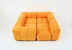 Pamono Modular Sofa attributed to Cini Boeri for Arflex, 1970s, Set of 4 New