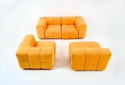 Pamono Modular Sofa attributed to Cini Boeri for Arflex, 1970s, Set of 4 New
