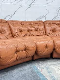 Pamono Modular Sofa in the style of Afra & Tobia Scarpa, 1970s, Set of 5 Online