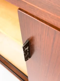 Pamono Modular Teak Sideboard with Dry Bar by Herbert Hirche for Holzäpfel, 1960s Sale