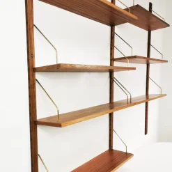Pamono Modular Wall Shelf System by Poul Cadovius, 1960s Best