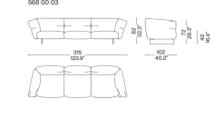 Pamono Moncloud Sofa by Patricia Urquiola for Cassina Online